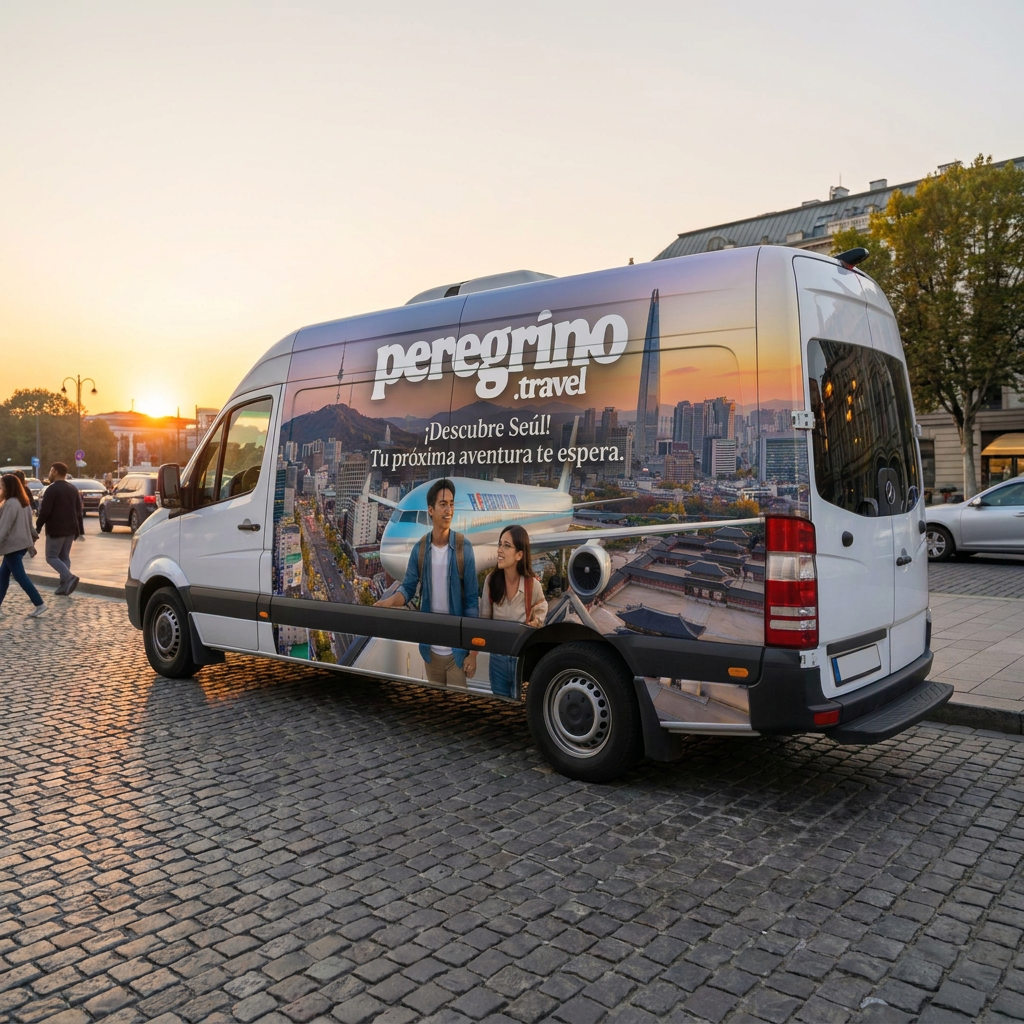 Furgoneta vinilada con publicidad Publitruck
